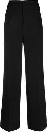 Blanca Vita Black Elastane Casual Womens Pants