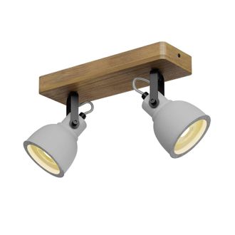 Lindby Mitis In Marrone Da Legno - Lindby