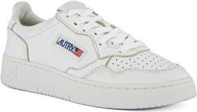 Autry Medalist Low Sneaker in Solidgoat White at Nordstrom Rack, Size 10Us / 40Eu
