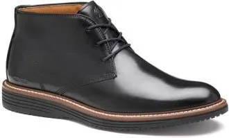 Johnston & Murphy Upton Chukka in Black Full Grain at Nordstrom Rack, Size 11.5