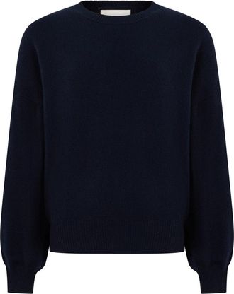 Lisa Yang Mable Sweater - Dames - Cashmere truien - Blauw - S - Kasjmier - Truien & Vesten