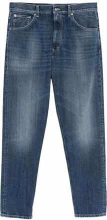 Dondup Paco Loose Jeans In Dark Blue