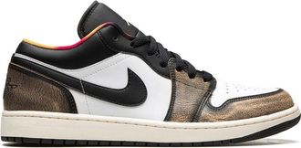 Nike Jordan Air Jordan 1 Low SE Wear-Away sneakers - unisex - Leather - 7.5 - Black