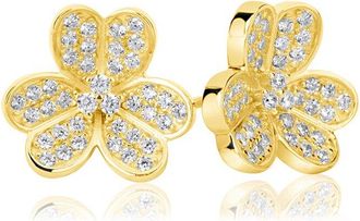 Suzy Levian Suzy Levian Silver Cz Earrings