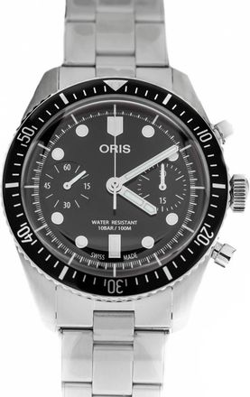 Oris 77177914054-0782018 - Divers Sixty-Five Chronograph - Heren - Horloges - Grijs - ONE Size - Accessoires