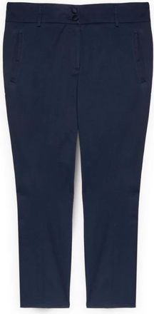 Fiorella Rubino Broeken, Dames, Blauw, M, Katoen, Straight Broeken