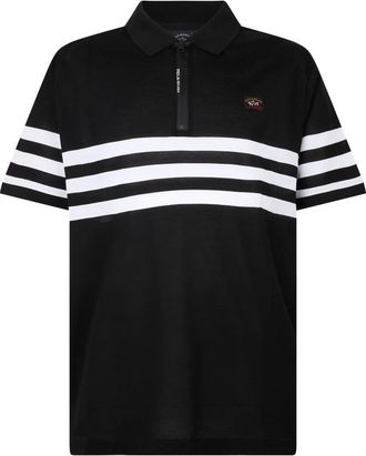 Paul & Shark Heren, Tops, Zwart, Maat: 4XL Katoen