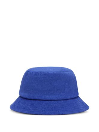 Vilebrequin logo-embroidered bucket hat - unisex - Cotton/Polyester - XS/S - Blue