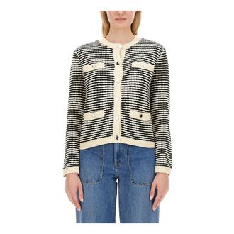 Tory Burch Tory Burch, Cardigans, female, Multicolor, Size: L Kendra Cardigan