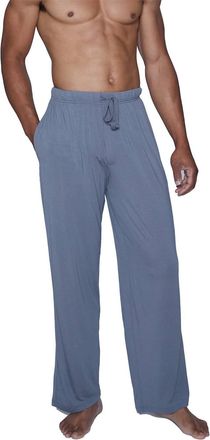 Wood Luxe Cashmere Blend Lounge Pant In Pewter