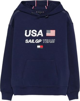 Tommy Hilfiger x Sail GP USA Team hoodie - Blauw