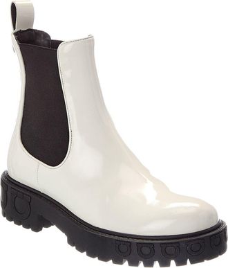 Ferragamo Varsi Patent Boot