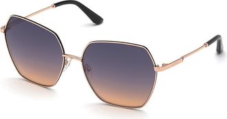 Guess GU7785 28Z Womens Sunglasses Gold Size 63