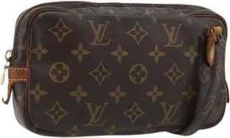 Louis Vuitton Pre-owned Cross Body Bags, female, Brown, Size: ONE SIZE Pre-owned Monogram Canvas Shoulder Bag