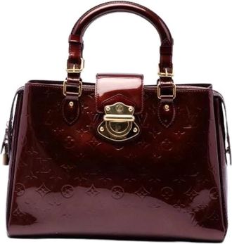 Louis Vuitton Pre-owned Melrose Avenue - Dames - Vintage Handtas - Rood - ONE Size - Leer - Vintage
