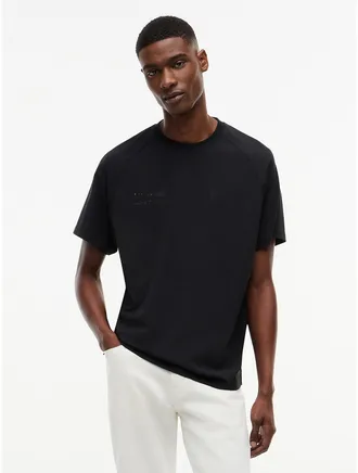 Tommy Hilfiger Mens Tommy x US SailGP Team Ripstop T-Shirt - Black - L