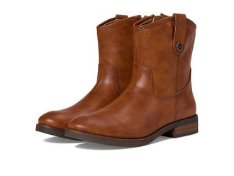 Frye and Co. Kellie Button Short Womens Boots Cognac : 9.5 M, Leather