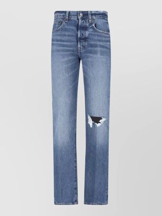 Polo Ralph Lauren straight leg trousers distressed detail belt loops