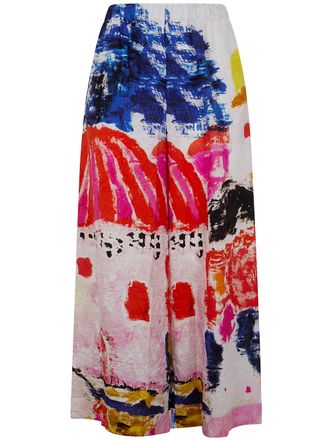 Daniela Gregis Pijiama Pockets Wide Leg Trousers