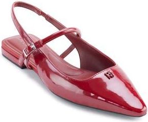 DKNY Cairo Slingback Flat in Ruby Red at Nordstrom Rack, Size 5.5