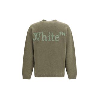 Off-white Mens Bicolor Wool Oves Aries Sweatshirt Clothing