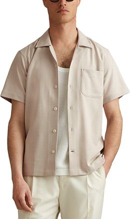 Reiss Nitu Cuban Herringbon Top