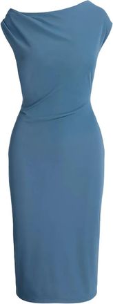 Lauren Ralph Lauren Abito con ruches e spalle scoperte - Blue