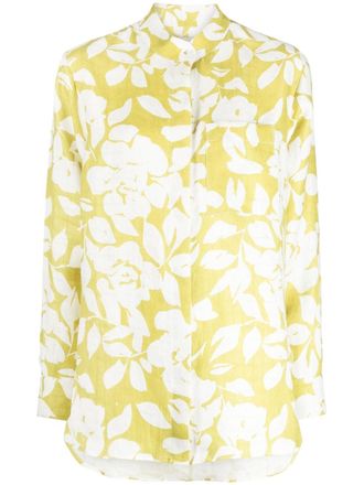 Bambah Linnen blouse - Groen