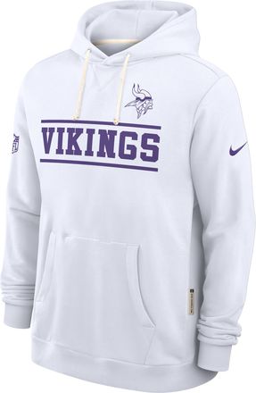 Nike Minnesota Vikings Alt Standard Issue Nike Mens Dri-FIT NFL Pullover Hoodie in White | 03AZ10A9M-SWS