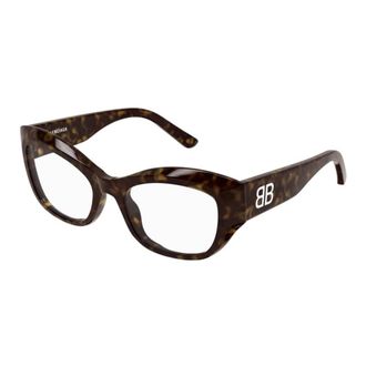 Balenciaga Glasses, female, Brown, 54 MM, Bb0398O Cat Eye Frame