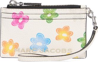 Marc Jacobs Floral Print Wristlet in White Multi at Nordstrom Rack