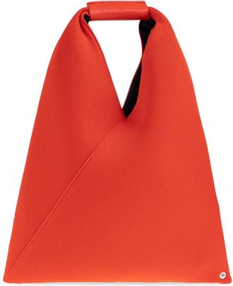 Maison Margiela Japanese Classic Small Handbag - Dames - Handtassen - Rood - ONE Size - Polyester - Tassen