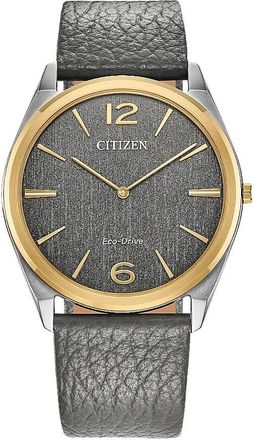 Citizen Suratto Gray Dial Leather Band Watch AR3124-07H