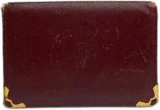 Cartier Pre-owned Wallets, female, Red, Size: ONE SIZE Pre-owned Vintage Wallet