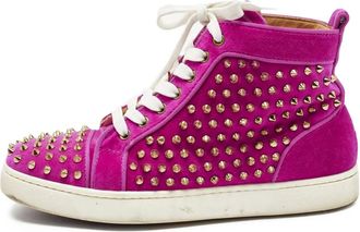 Christian Louboutin Sneakers alte Spikes - Rosa