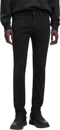 HUGO BOSS Heren 734 Slim-fit jeans (Zwart)