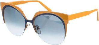 Marni Ovale Zonnebril - Dames - Zonnebrillen - Bruin - ONE Size - Accessoires