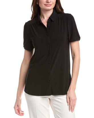 Anne Klein Collared Top