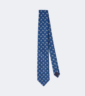 Charvet Cravatta in twill di seta con stampa paisley