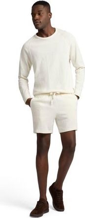 Onia Terry Slub Shorts 6 in Egret at Nordstrom, Size Xx-Large
