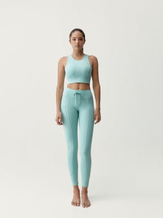 Born Living Yoga Legging Ariadna Greece Blue