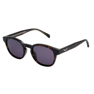 Zadig&Voltaire Womens Round Sunglasses SZV370 Women - Brown - One Size