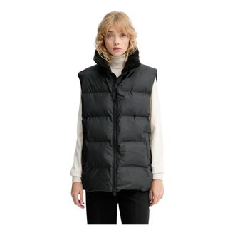 Rains Alta Vision Puffer Vest - - Jackets - Donna - Nero - XL