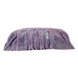 Benedetta Bruzziches Venus Couch&eacute;e Bag - Dames - Clutches - Paars - ONE Size - Satijn - Tassen