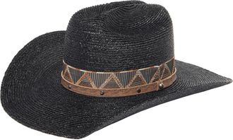 San Diego Hat Company UPF 50+ Cowboy Hat in Black at Nordstrom Rack