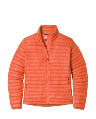 Stio | Womens Pinion Down Sweater Jacket, Size Extra Extra Small in Cedar Blush