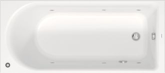 Duravit Duravit - Ba&ntilde;era De Hidromasaje D-neo, Empotrada, 1 Respaldo