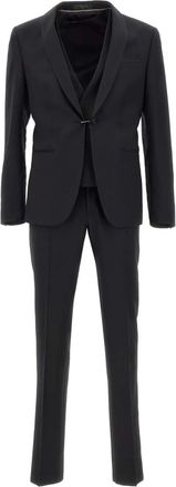 Corneliani Completo in lana - Nero