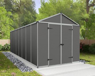 Canopia by Palram Canopia By Palram - Canopia Rubicon Caseta De Jardin Ultra Durable Para Exteriores 602x237x235 Cm