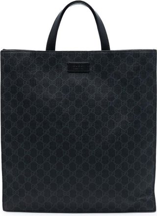 Gucci Pre-owned Gucci GG Supreme Convertible Soft Tote Unisex 495559 525040